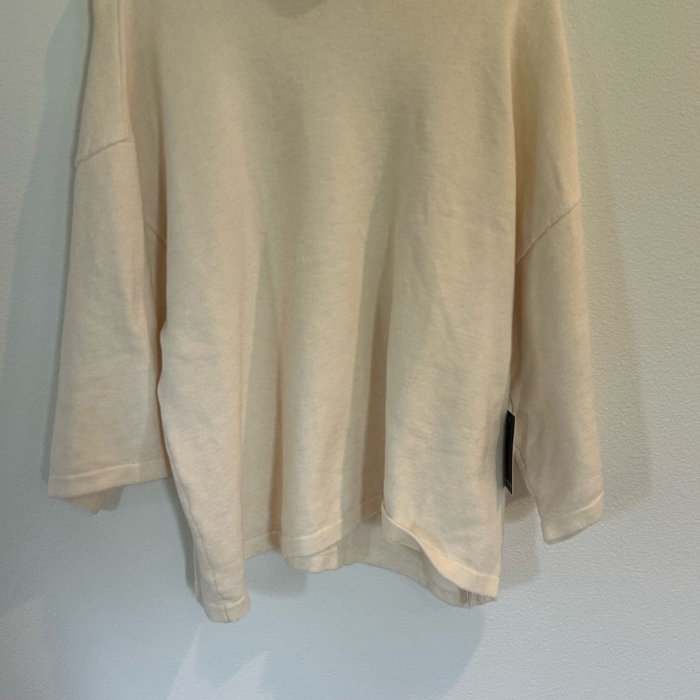 Eloquii Ivory Knit Sweater